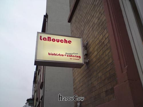 Sign at La Bouche in Frankfurt