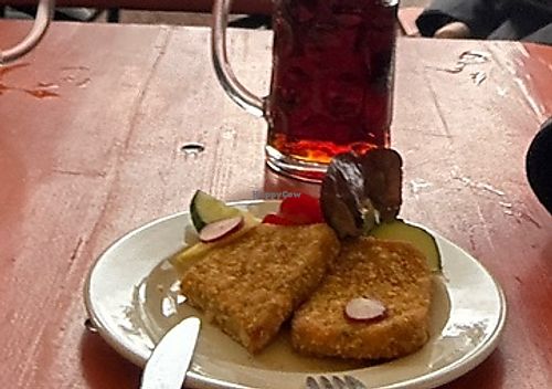 Sweet potato rucola taler  at Klostergasthof Andechs in Andechs