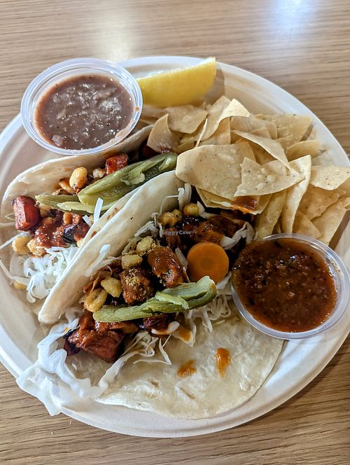 Sweet Potato tacos at Rubio's Coastal Grill in El Segundo