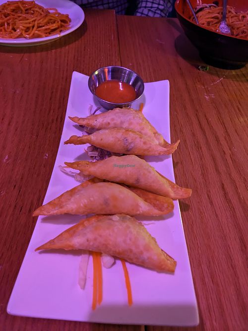 Crabfree Rangoon at Spicy Moon  - Bowery in New York City