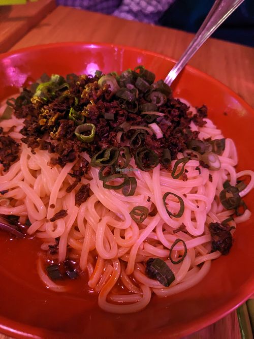 Dan Dan Noodles at Spicy Moon  - Bowery in New York City