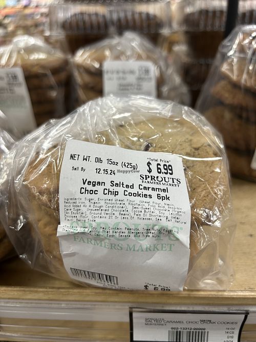 The big cookies are the best   at Sprouts Farmers Market in Citrus Heights