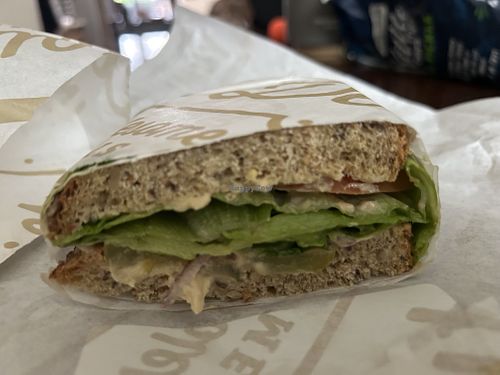 $5 hummus and veggie sando from the deli   at Sprouts Farmers Market in Citrus Heights