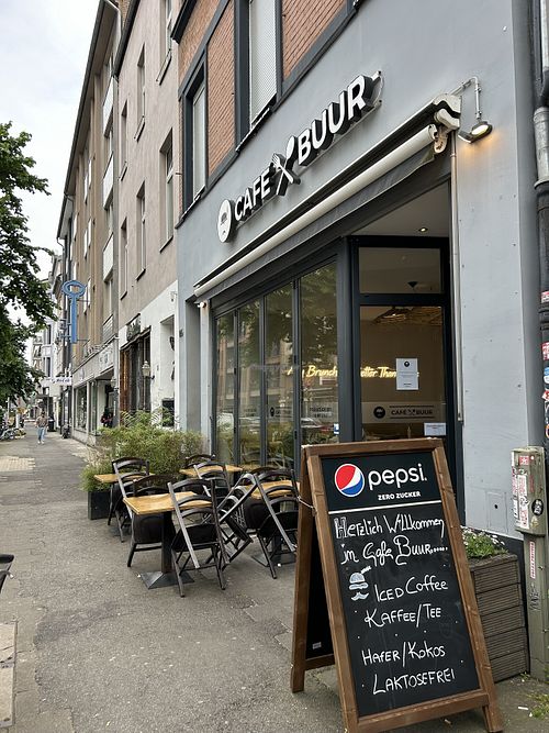   at Café Buur in Dusseldorf
