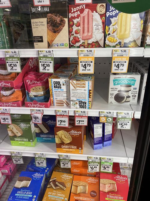 Dairy Free Sammy’s Ice Cream Sandwiches 🥰  at Sprouts Farmers Market in Dublin