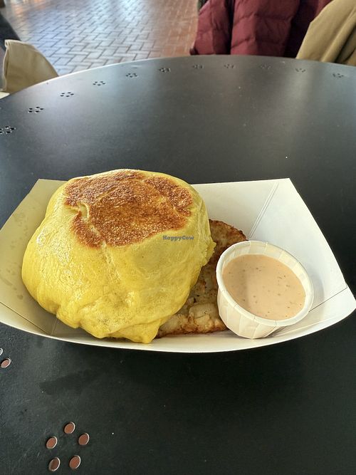 Brekkie bao bun   at BaBa Duck - Pop-Up in Troy