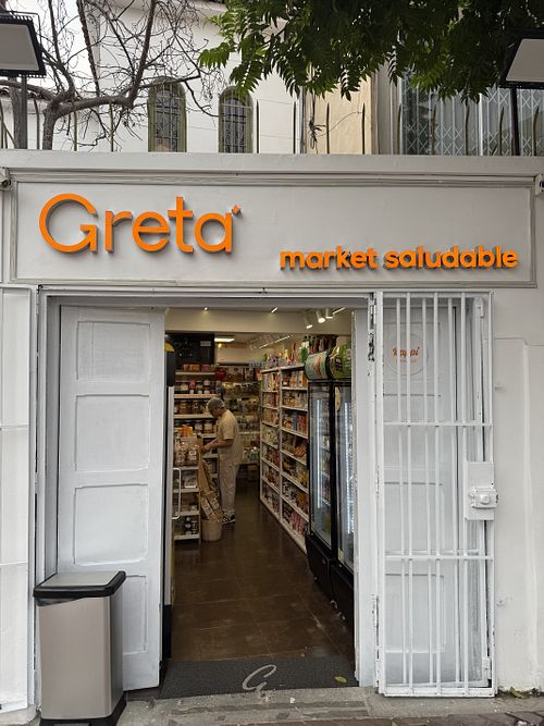   at Greta Natural Market in Lima