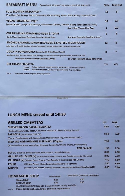   at Cucina Minucci - At the Junction in Lochwinnoch