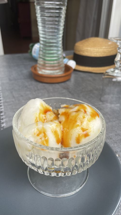 Sorbet  at La Dolce Vita in Castelnaudary