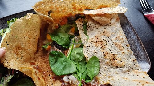 Complete Galette at Crêperie Nathalie in Whitley Bay