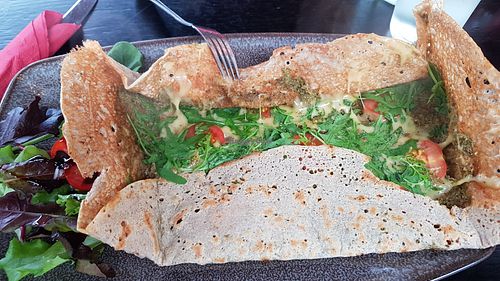Special Galette at Crêperie Nathalie in Whitley Bay