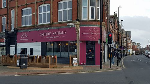 Interior at Crêperie Nathalie in Whitley Bay