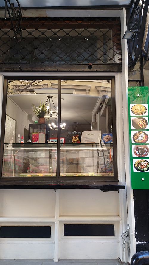 Façade at Early Bites in Athens