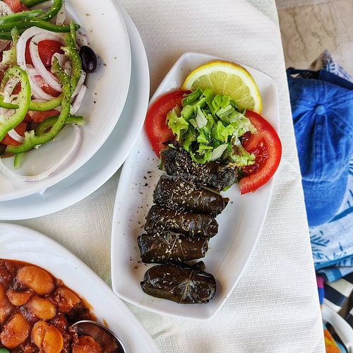 Dolmades at Blue Heaven - Γαλάζιος Παράδεισος in Corfu