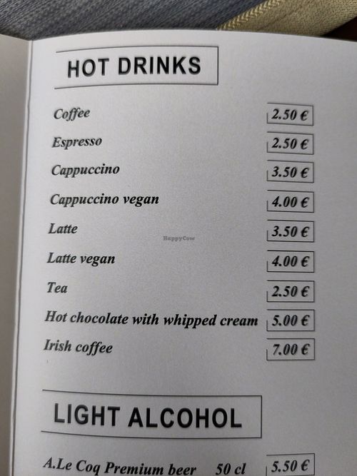 Hot drinks at Lilli in Valga