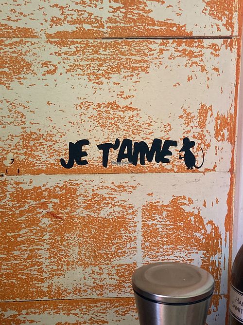 Cute French decor  at La Grignote in Key West