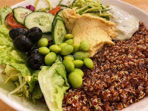 Quinoa bowl.  at MiiT in Riga