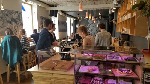 inside at MiiT in Riga