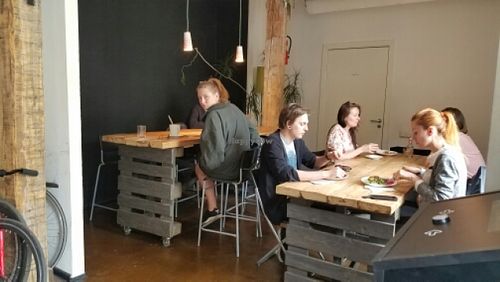 inside at MiiT in Riga