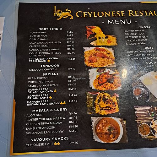  at Ceylonese Restaurant Sdn Bhd in Kuching
