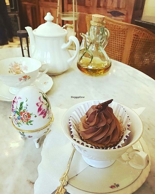 Raw Vegan Cupcake  at Simply Raw Bakery and Bistro in Vienna