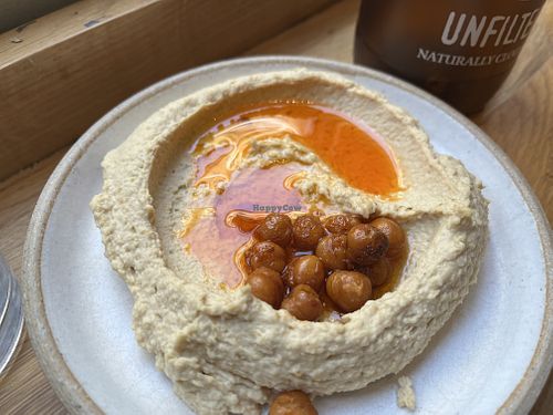 Hummus  at Zahter in London