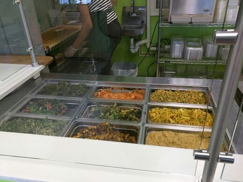 All the sides! at Khepra's Raw Food Juice Bar in Washington