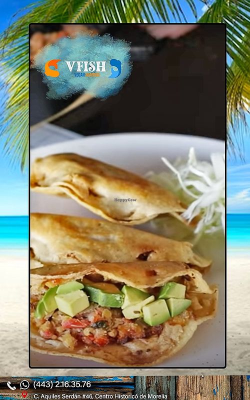 Pescadillas de garbanzos   at Vfish in Morelia