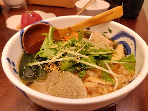 Spicy noodle at Hoshina 穗科 - Songshan District in Taipei
