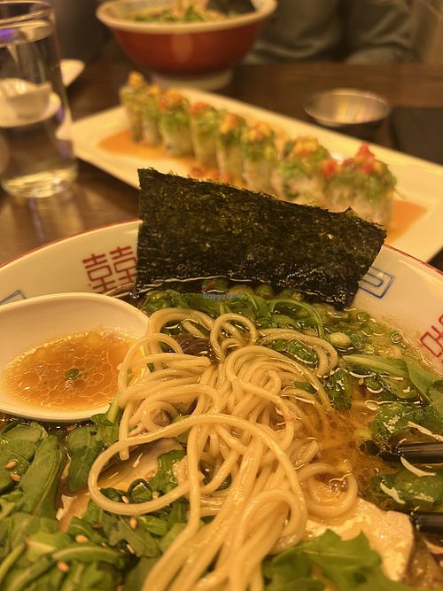 Vegan ramen  at Kaliubon Ramen in West Hartford