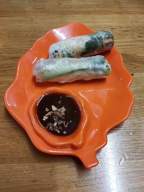 Sommerrollen (vegan, mit Tofu) at Coco Viet in Cologne