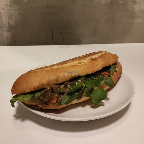 Vegan banh mi at Coco Viet in Cologne