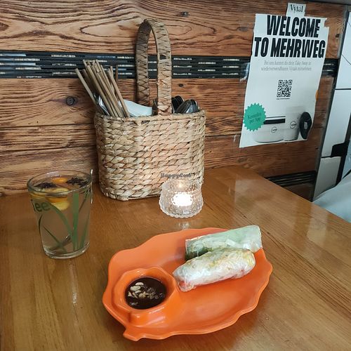 Tofu summer rolls at Coco Viet in Cologne