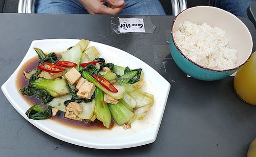 Pak choi at Coco Viet in Cologne