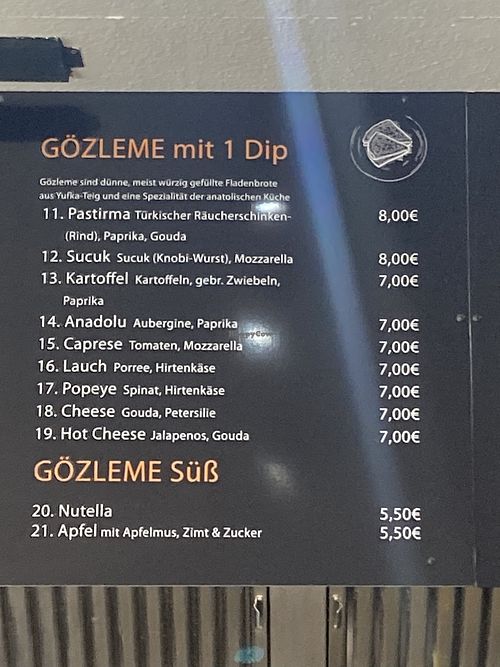   at Anadolu in Muenster