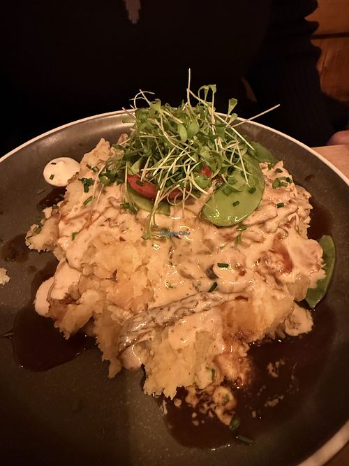 zurich ragout w/ potatoes  at Virtshaus in Ulm