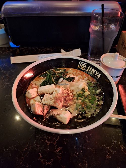 Creamy vegan ramen at JINYA Ramen Bar - Central in Phoenix