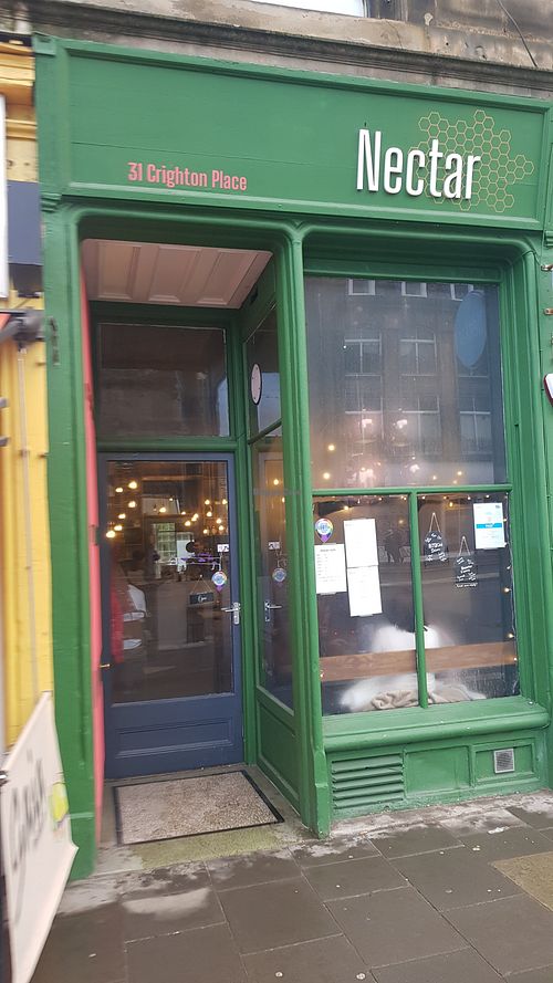 Exterior at Nectar in Edinburgh