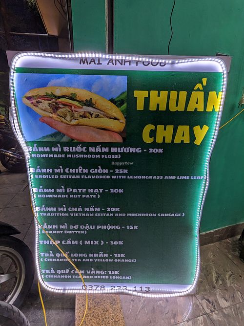  at Bánh Mì chay Vegan in Hanoi
