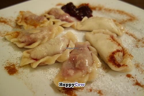 Vegan vareniki! at Avocado Cafe - Tverskaja in Moscow