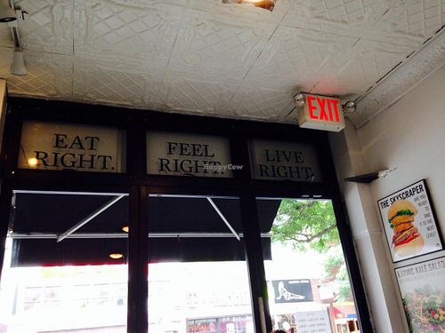 The doors and windows - front view at Blossom Du Jour - Midtown in New York City