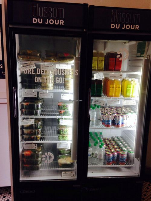 The cooler case at Blossom Du Jour - Midtown in New York City