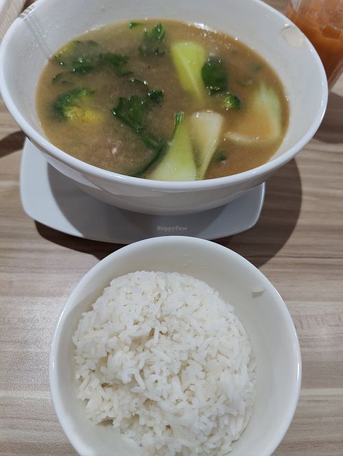 Sesame Ginger egg soup without egg at Mother Earth Classic - 大地之素 in Central Singapore