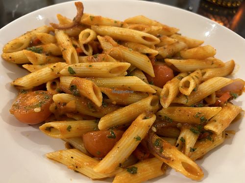 Penne arrabbiata   at Amore in Berwick-upon-tweed