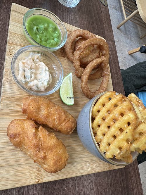 Not fish and chips  at Garden of Eden in Windsor