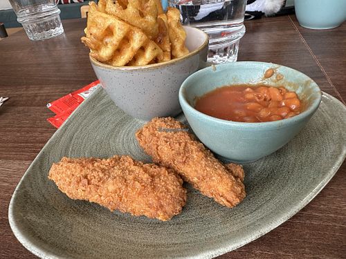 Kids not chicken nugget meal  at Garden of Eden in Windsor