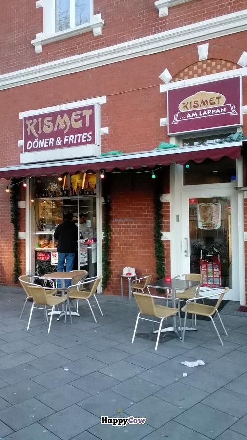 front of kismet at Kismet Doner and Frites in Oldenburg