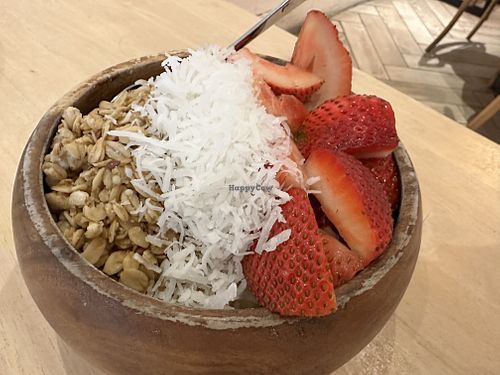 Organic Acai Bowl  at Treesome Natural Food in Sunny Isles Beach