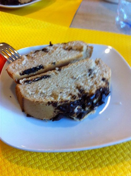 Vegan cake  at Freschette BioBistrot in Palermo