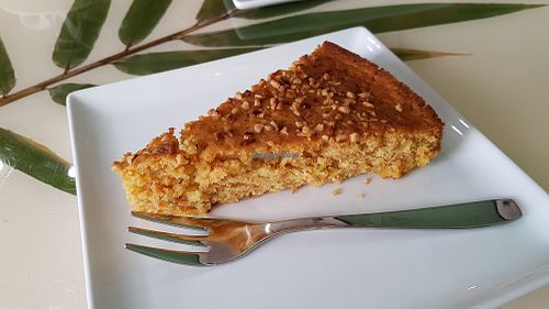 Carrot cake at Freschette BioBistrot in Palermo